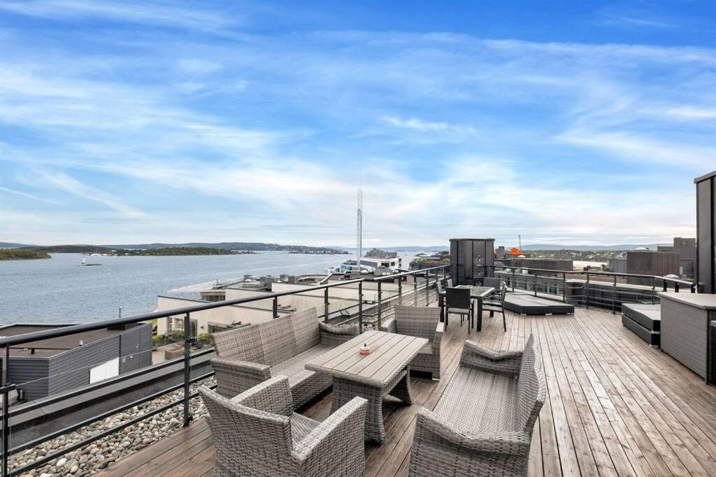 Apartmán Tjuvholmen / Aker Brygge - Most Expensive Area In Oslo! Exteriér fotografie