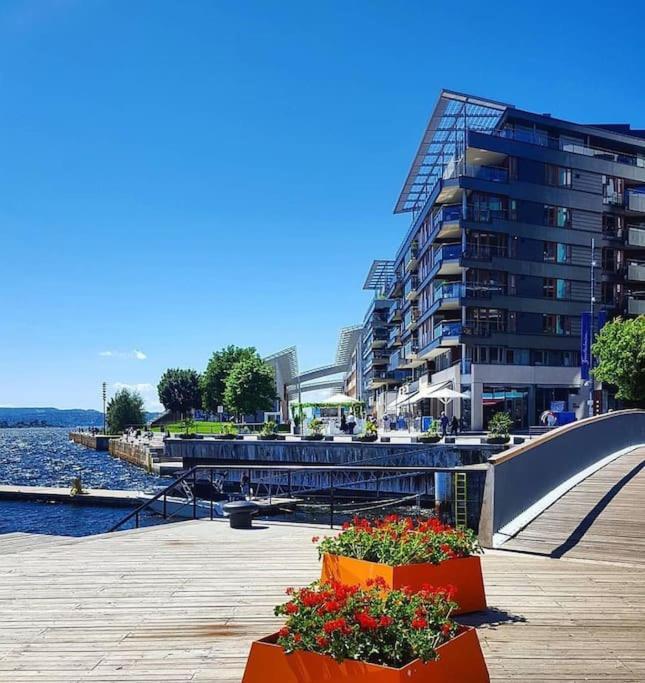 Apartmán Tjuvholmen / Aker Brygge - Most Expensive Area In Oslo! Exteriér fotografie